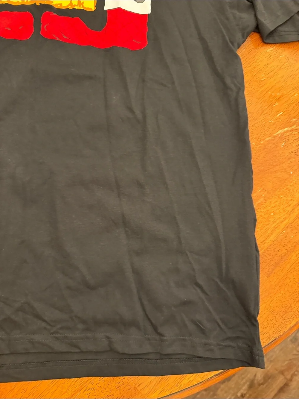 Nike Black Graphic Flame & Boot Short Sleeve Tee LeBron Christmas L Large